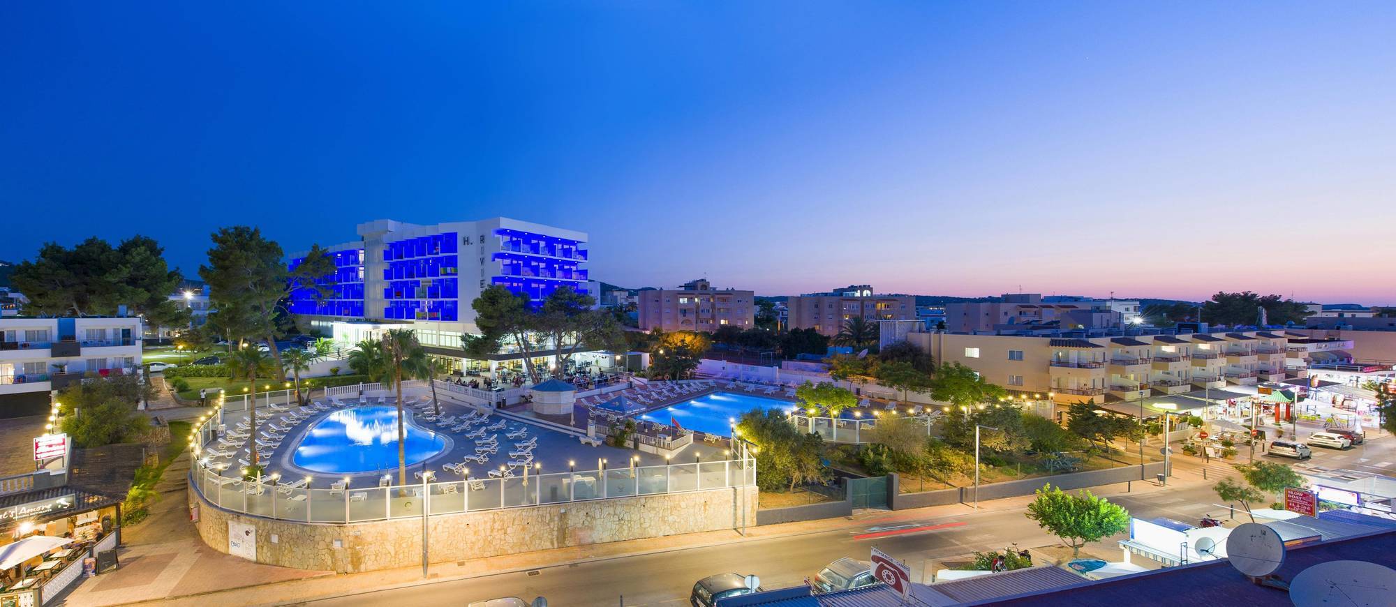 Hotel Vibra Riviera Сан-Антонио-Абад Экстерьер фото